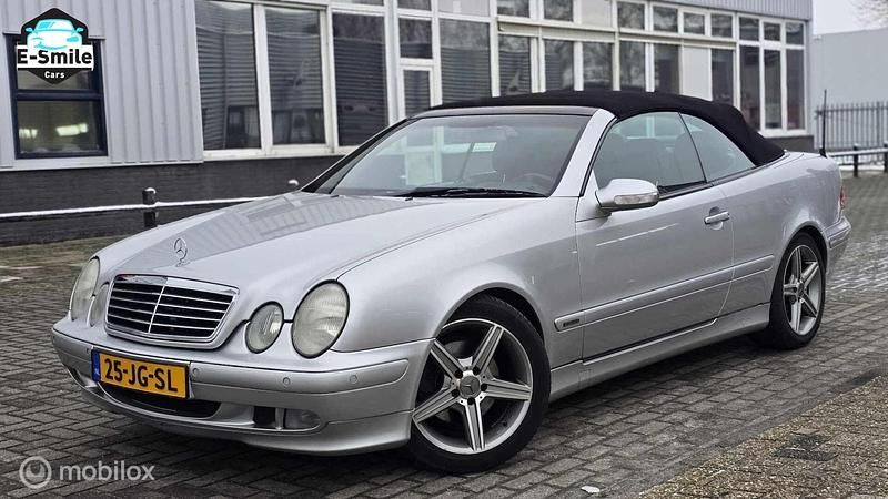Occasion Mercedes CLK200 Elegance 163 PK (119 kW) 2002 Grijs Cabriolet