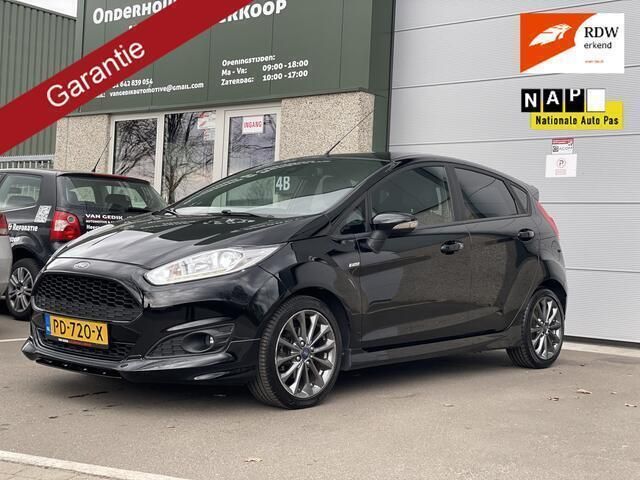 Zwart Gebruikt 2017 Ford Fiesta ST-Line Hatchback | € 8.650 (Eerlijke prijs) - Afbeelding 1/4