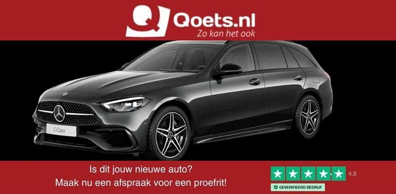 Grijs Gebruikt 2022 Mercedes C300e AMG line Stationwagen | € 39.950 (Eerlijke prijs) - Afbeelding 1/4