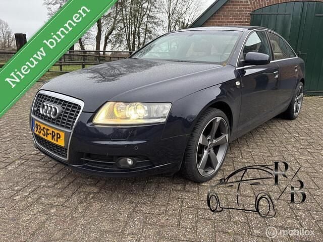 Blauw (metallic) Gebruikt 2006 Audi A6 Proline Sedan | € 3.299 (Super prijs) - Afbeelding 1/4