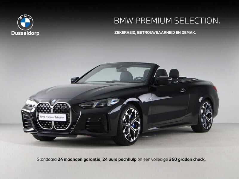 Zwart Gebruikt 2024 BMW 430 Cabriolet Comfort Edition Cabriolet | € 71.900 - Afbeelding 1/4