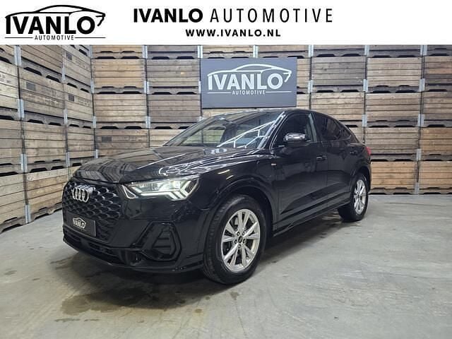Zwart Gebruikt 2022 Audi Q3 Sportback S-Line SUV | € 34.700 (Super prijs) - Afbeelding 1/4