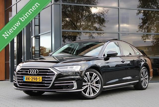 Zwart Gebruikt 2018 Audi A8 Design Sedan | € 42.950 - Afbeelding 1/4