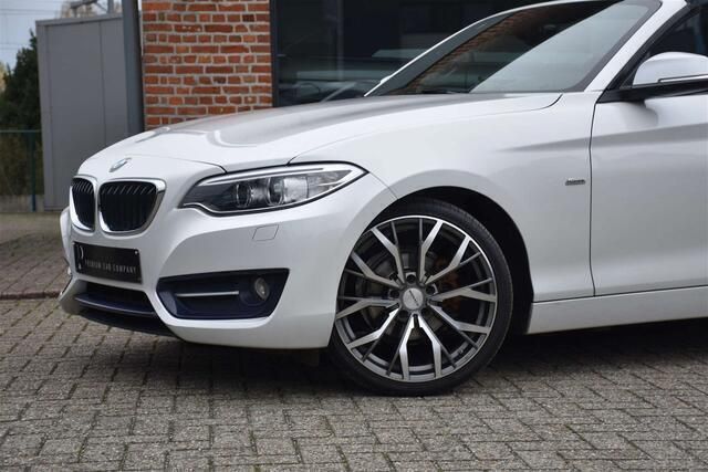 Occasion BMW 218 Sport Line 150 PK (110 kW) 2016 Wit Cabriolet