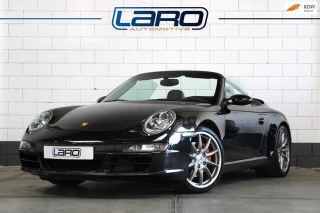 Zwart, metallic lak Gebruikt 2009 Porsche 911 Carrera S Cabriolet Sport Cabriolet | € 64.900 - Afbeelding 1/4