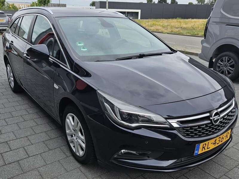 Blauw Gebruikt 2017 Opel Astra Edition Stationwagen | € 9.500 (Eerlijke prijs) - Afbeelding 1/4