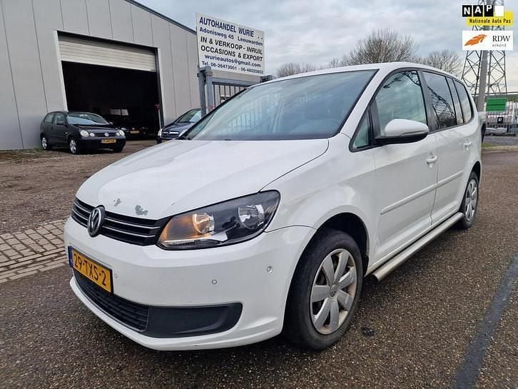 Wit Gebruikt 2012 VW Touran Comfortline MPV | € 3.945 (Goede deal) - Afbeelding 1/4