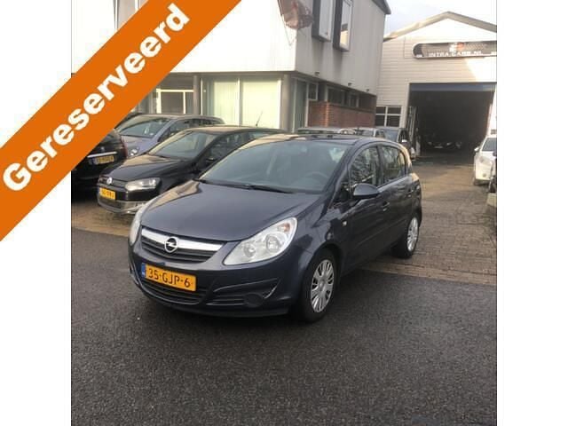 Grijs Gebruikt 2008 Opel Corsa Business Hatchback | € 1.495 (Goede deal) - Afbeelding 1/4