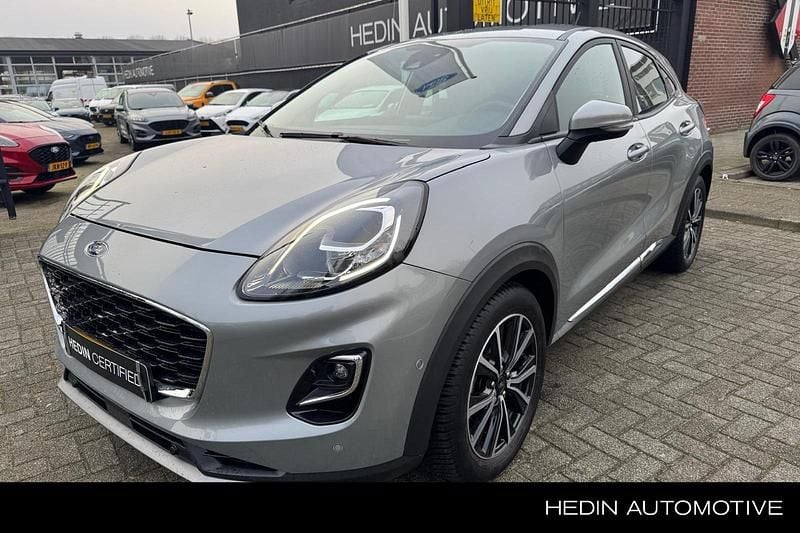 Grijs Gebruikt 2021 Ford Puma Titanium X SUV | € 17.945 (Goede deal) - Afbeelding 1/4
