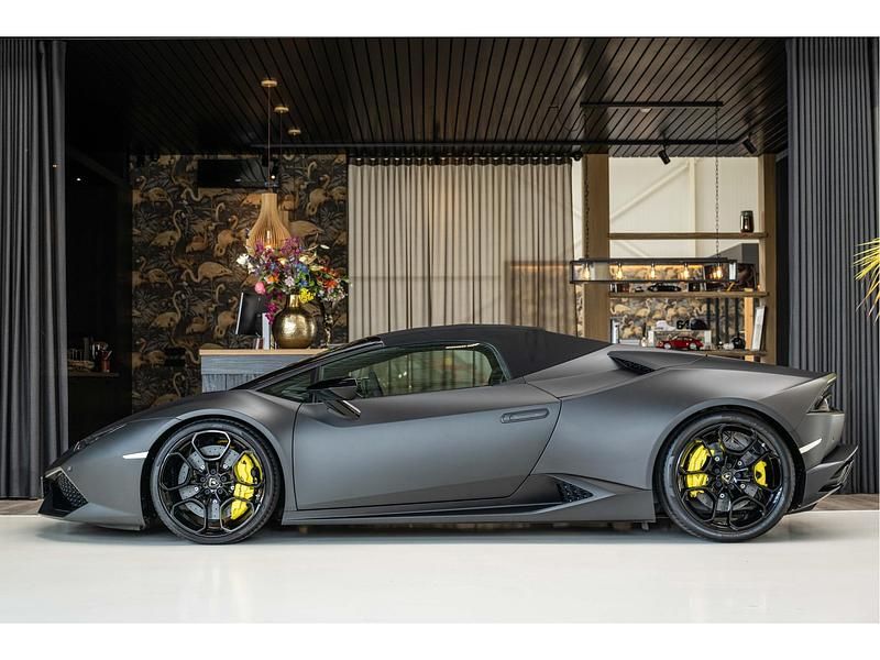 Occasion Lamborghini Huracán 612 PK (450 kW) 2017 Grijs Cabriolet