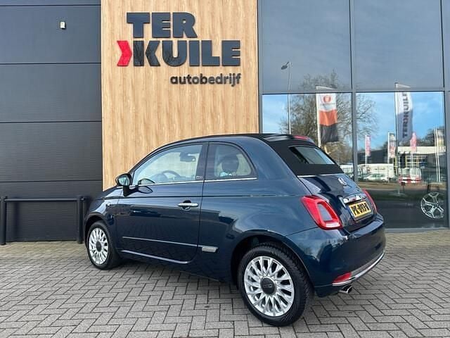 Occasion Fiat 500C Lounge 69 PK (50 kW) 2016 Blauw Cabriolet