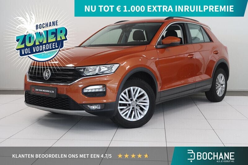 Oranje Gebruikt 2020 VW T-Roc Style SUV | € 19.495 (Eerlijke prijs) - Afbeelding 1/4