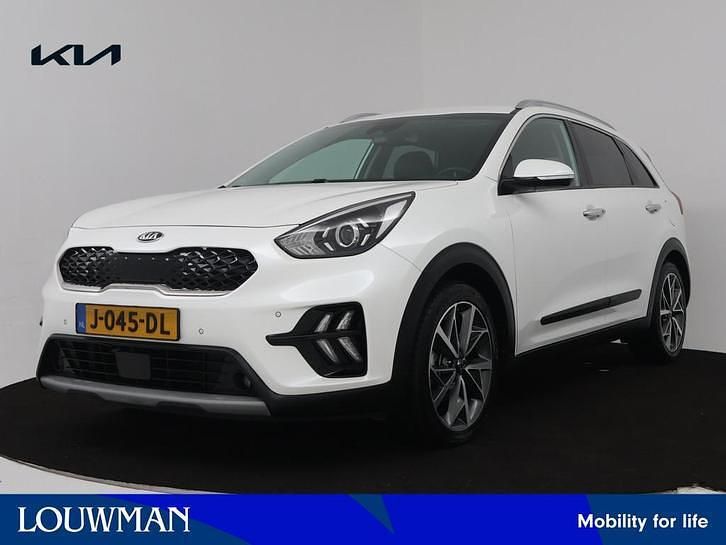 Snow white tricoat (wit metallic) Gebruikt 2020 Kia e-Niro SUV | € 23.950 (Goede deal) - Afbeelding 1/4