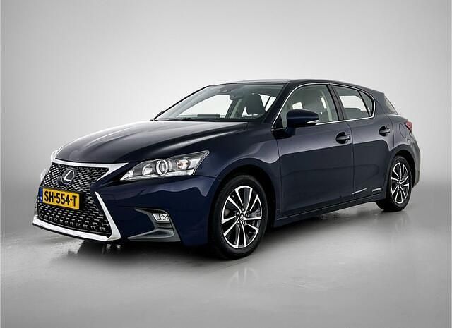 Blauw metallic Gebruikt 2018 Lexus CT200h Business Edition Hatchback | € 18.950 (Iets duurder) - Afbeelding 1/4