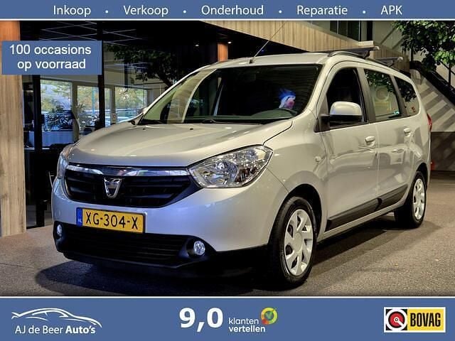 Grijs Gebruikt 2015 Dacia Lodgy Lauréate MPV | € 4.990 (Goede deal) - Afbeelding 1/4
