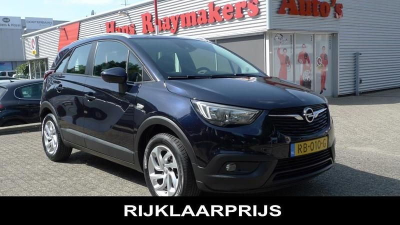 Blauw Occasion 2017 Opel Crossland X Edition+ SUV | € 13.300 (Duur) - Afbeelding 1/1