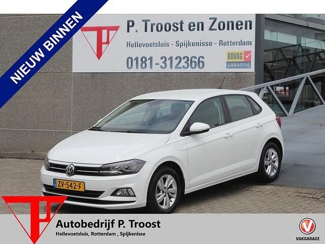 Wit Gebruikt 2019 VW Polo Comfortline Hatchback | € 13.750 (Eerlijke prijs) - Afbeelding 1/4