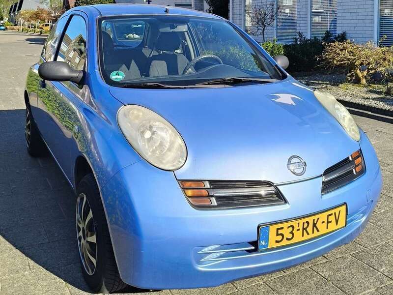 Blauw Gebruikt 2005 Nissan Micra Basis Hatchback | € 850 (Eerlijke prijs) - Afbeelding 1/4
