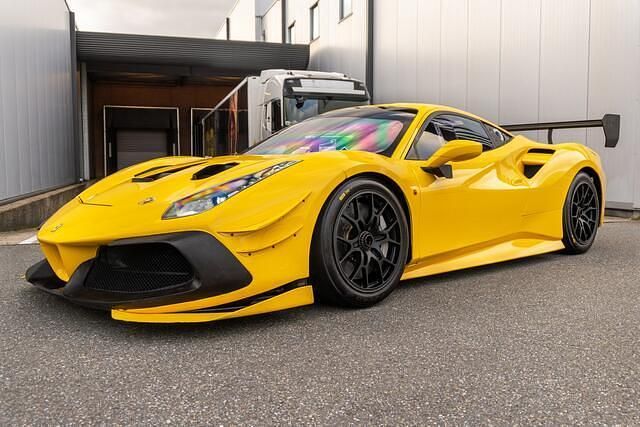 Geel Gebruikt 2019 Ferrari 488 Coupé | € 223.950 - Afbeelding 1/4