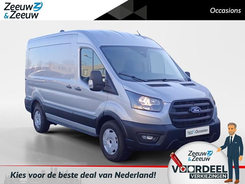 Moondust silver Nieuw 2024 Ford Transit Trend Van | € 37.975 (Super prijs) - Afbeelding 1/4