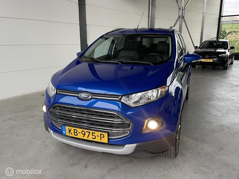Blauw Occasion 2016 Ford Ecosport Titanium SUV | € 8.450 (Eerlijke prijs) - Afbeelding 1/4