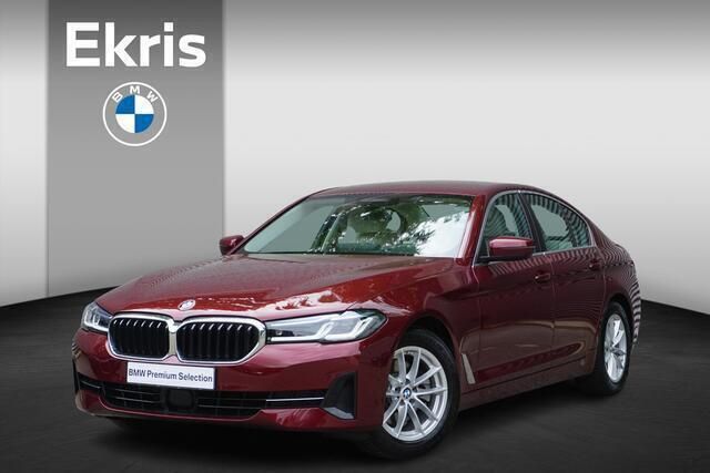 Rood Gebruikt 2021 BMW 520 M Sport Sedan | € 38.400 (Eerlijke prijs) - Afbeelding 1/4