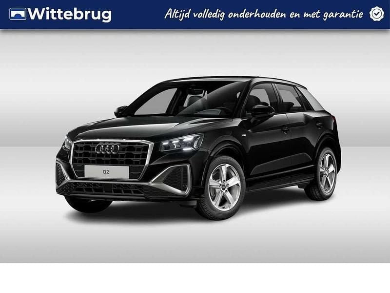 Zwart Gebruikt 2024 Audi Q2 S-Line SUV | € 32.950 (Eerlijke prijs) - Afbeelding 1/2