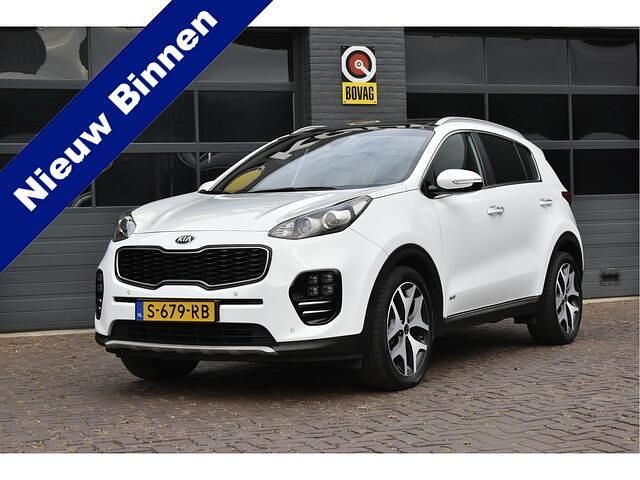 Wit Gebruikt 2018 Kia Sportage GT-Line SUV | € 22.950 (Eerlijke prijs) - Afbeelding 1/4