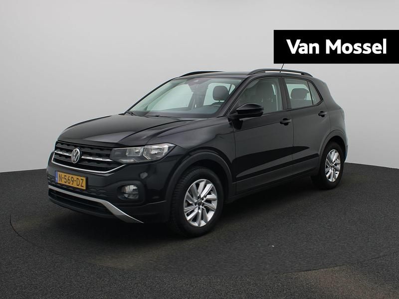 Zwart Gebruikt 2021 VW T-Cross Life SUV | € 18.900 (Eerlijke prijs) - Afbeelding 1/4