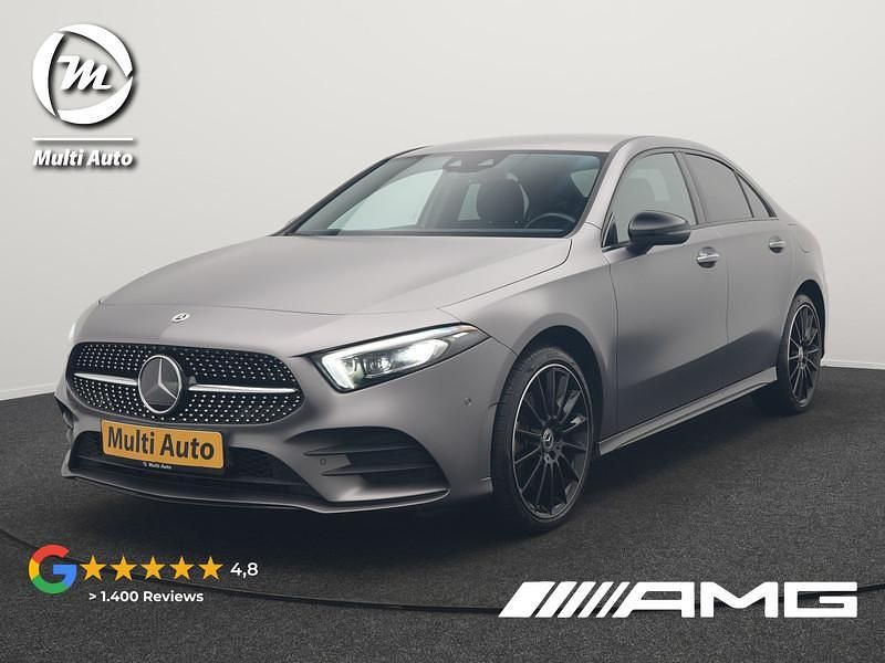 Grijs (mat) Occasion 2022 Mercedes A250 Business Sedan | € 32.440 (Eerlijke prijs) - Afbeelding 1/3