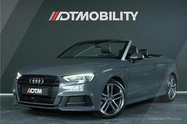 Grijs (metallic) Gebruikt 2019 Audi A3 Cabriolet S-Line Cabriolet | € 29.950 (Eerlijke prijs) - Afbeelding 1/4