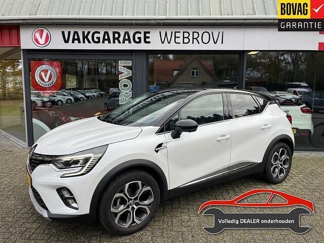 Wit Gebruikt 2022 Renault Captur Intens SUV | € 18.700 (Eerlijke prijs) - Afbeelding 1/4
