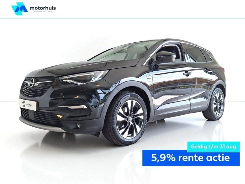 Zwart Gebruikt 2021 Opel Grandland X Ultimate SUV | € 18.890 (Eerlijke prijs) - Afbeelding 1/2