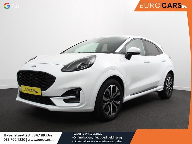 Wit Gebruikt 2021 Ford Puma ST-Line SUV | € 18.590 (Goede deal) - Afbeelding 1/4