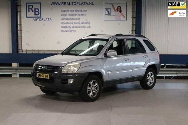 Grijs Occasion 2006 Kia Sportage SUV | € 4.750 (Eerlijke prijs) - Afbeelding 1/4