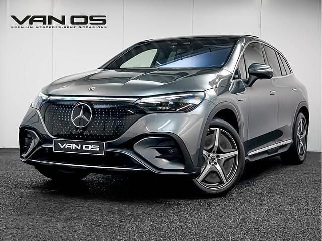 Grijs (metallic) Gebruikt 2024 Mercedes EQE350 AMG line SUV | € 69.995 (Super prijs) - Afbeelding 1/4