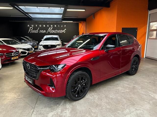 Rood (metallic) Occasion 2024 Mazda CX-60 Homura-Line SUV | € 47.500 (Iets duurder) - Afbeelding 1/4