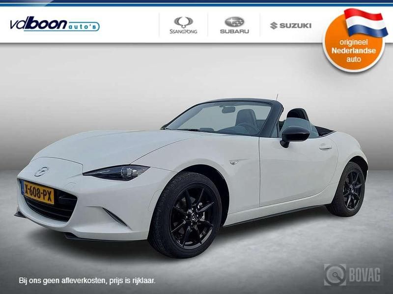 Wit Gebruikt 2024 Mazda MX5 Prime-Line Cabriolet | € 31.750 (Super prijs) - Afbeelding 1/3