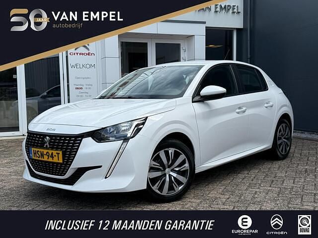 Wit Gebruikt 2020 Peugeot 208 Hatchback | € 11.900 (Eerlijke prijs) - Afbeelding 1/4