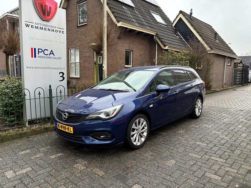 Occasion Opel Astra Business Elegance 2021 Blauw Stationwagen