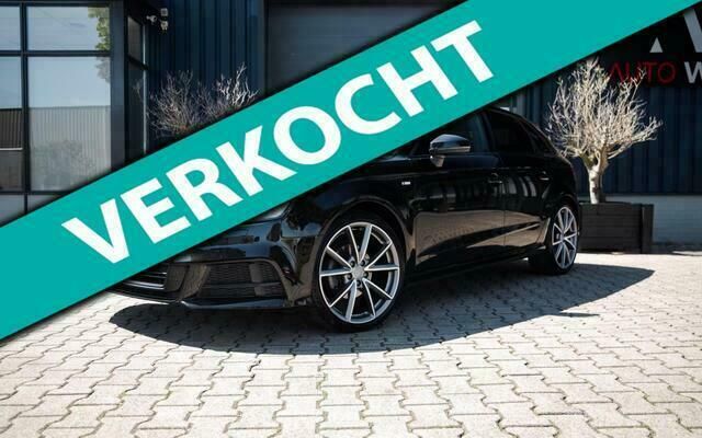 Zwart Gebruikt 2017 Audi A3 Sportback S-Line Hatchback | € 29.950 - Afbeelding 1/4