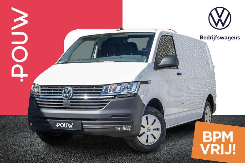 Wit Nieuw 2024 VW T6.1 Van | € 29.400 (Super prijs) - Afbeelding 1/4