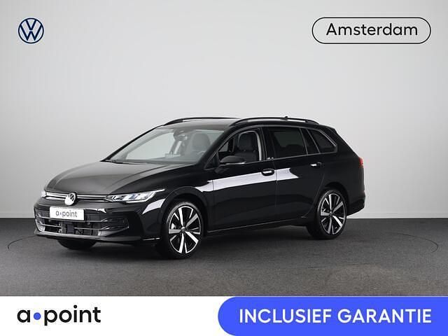 Zwart Nieuw 2025 VW Golf VIII Edition Stationwagen | € 38.695 (Duur) - Afbeelding 1/4