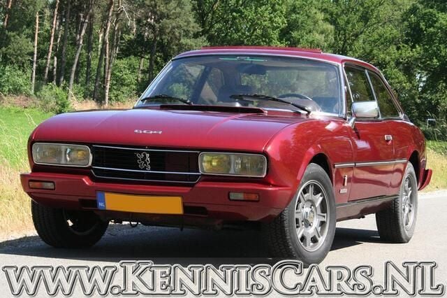 Rood Gebruikt 1983 Peugeot 504 Coupé | € 18.800 - Afbeelding 1/4