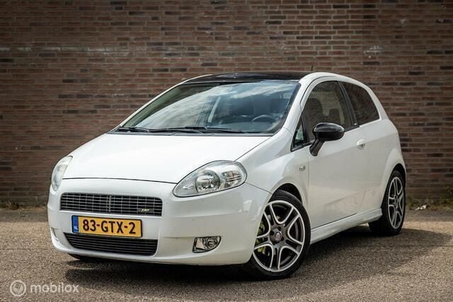 Wit Gebruikt 2008 Fiat Punto Sport Hatchback | € 2.490 (Eerlijke prijs) - Afbeelding 1/4