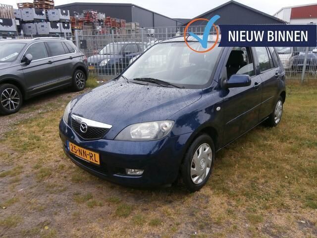 Blauw Gebruikt 2004 Mazda 2 Touring MPV | € 2.795 (Duur) - Afbeelding 1/4