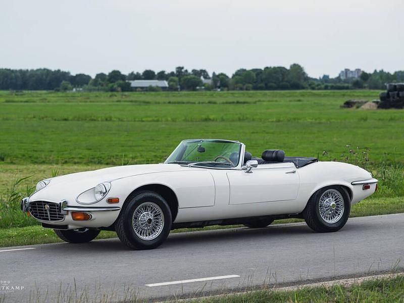 Occasion Jaguar E-Type 318 PK (233 kW) 1972 Wit Cabriolet