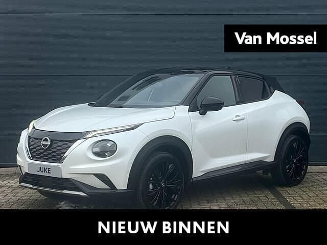 Nieuw Nissan Juke 360º 143 PK (105 kW) 2026 Pearl white & black SUV
