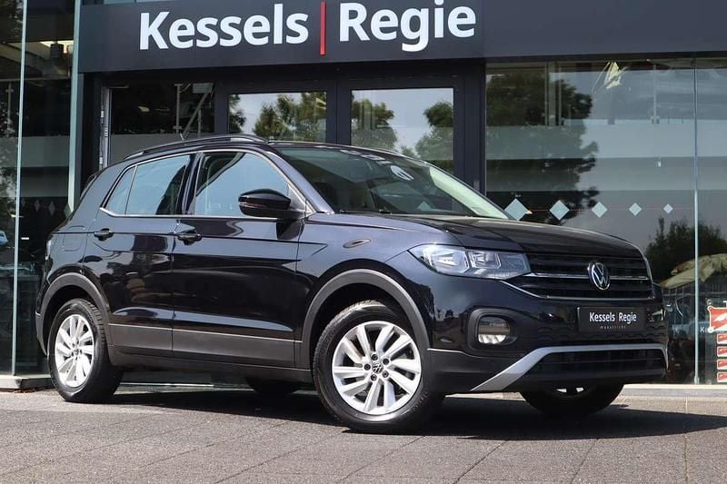 Zwart Gebruikt 2022 VW T-Cross Life SUV | € 19.950 (Eerlijke prijs) - Afbeelding 1/4