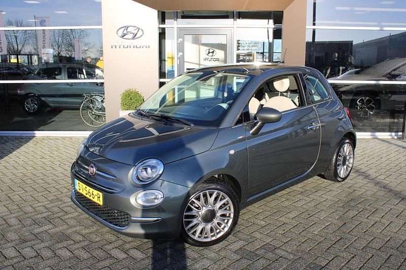Grijs Occasion 2018 Fiat 500 Collezione Hatchback | € 8.945 (Eerlijke prijs) - Afbeelding 1/4